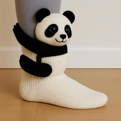 Animal Print Knitted Floor Socks | Cosy Anti-Slip Winter Socks | 15 Adorable Designs